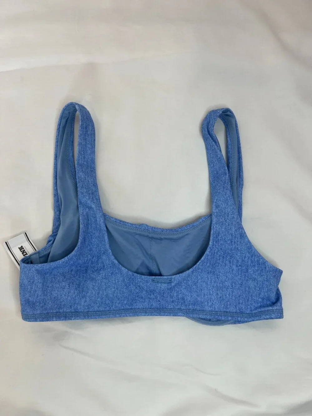 Pink Victoria's Secret Blue High Waist 2 Piece Bikini - Picture 5 of 8